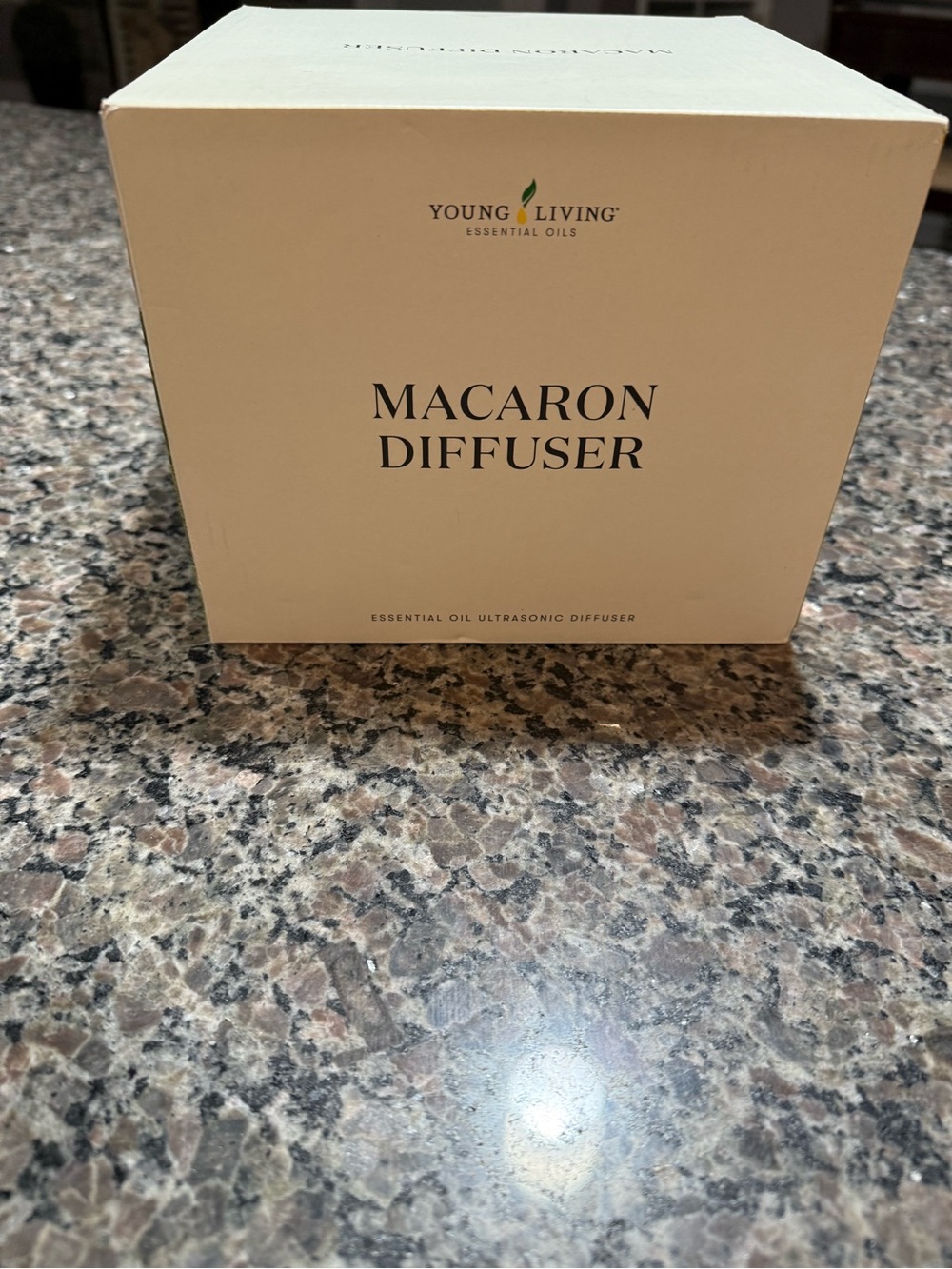 NEW- Sealed- Young Living Macaron Diffuser - Cream/white